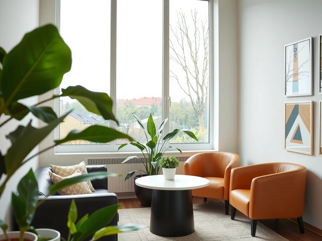 Modernes Beratungszimmer